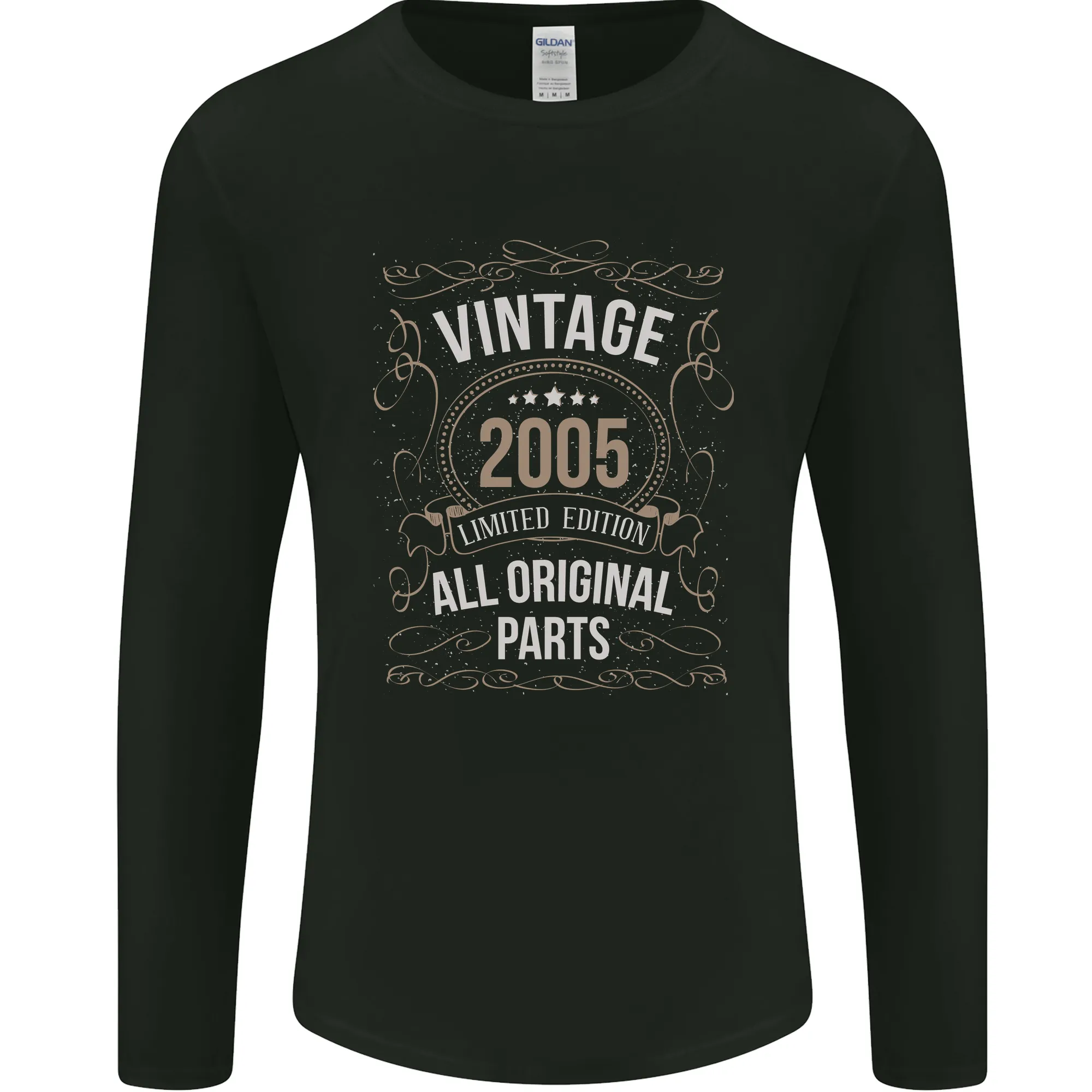 19th Birthday Limited Edition 2005 Mens Long Sleeve T-Shirt