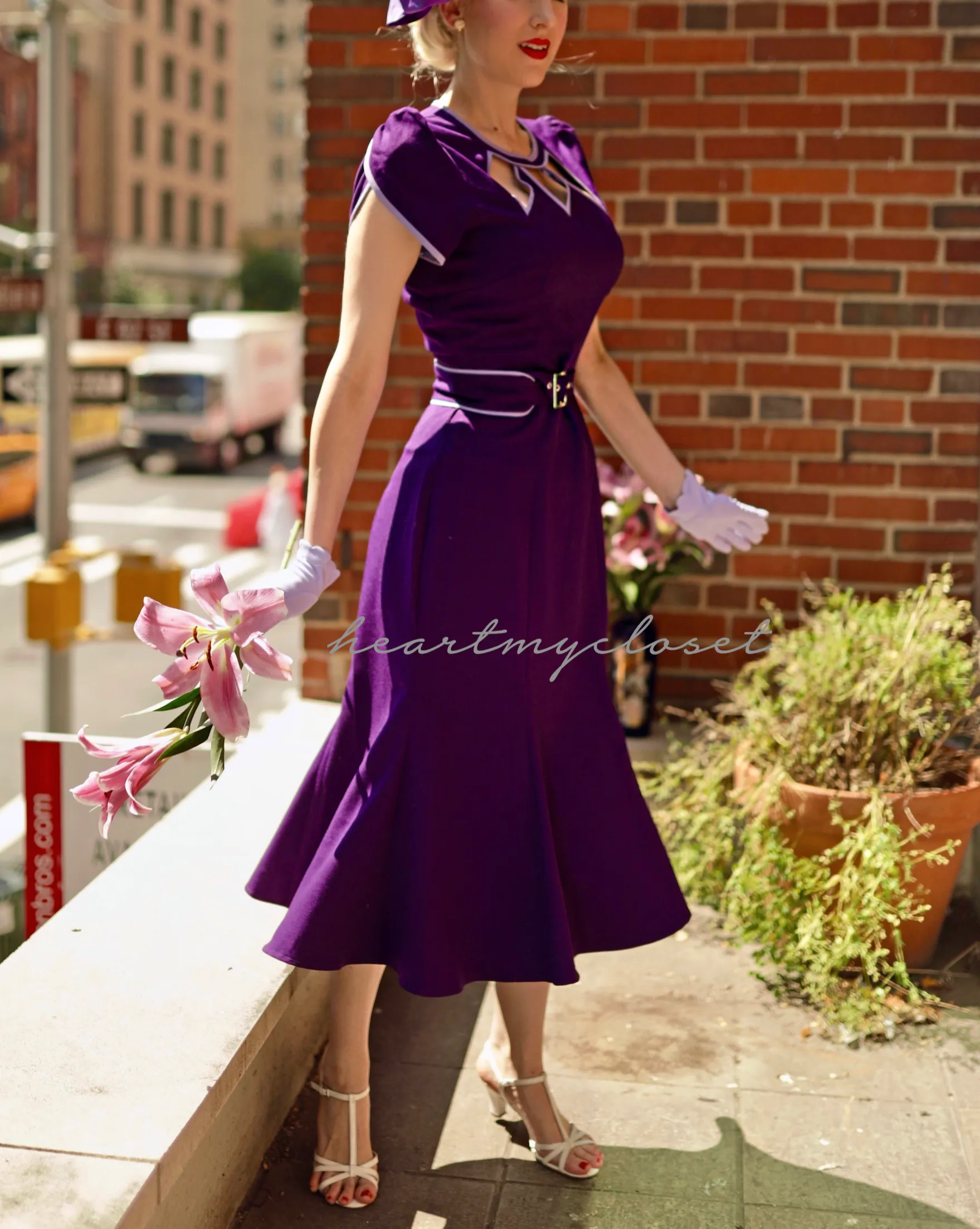 Agent carter - cosplay swing dress 1950s