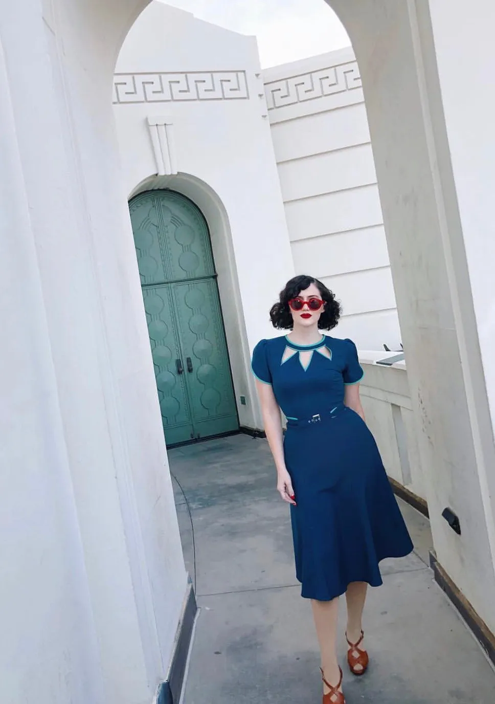 Agent carter - cosplay swing dress 1950s