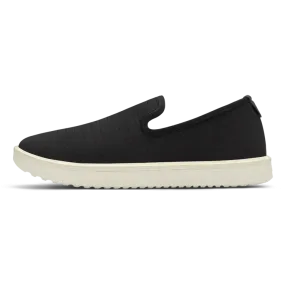 Allbirds - Women's Women's Wool Lounger Woven - Natural Black (Natural White Sole) EX