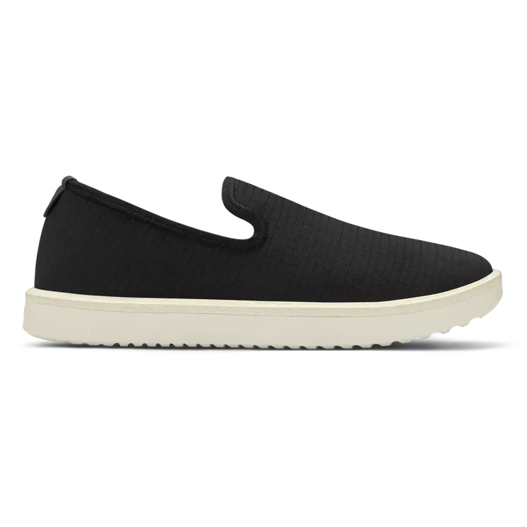 Allbirds - Women's Women's Wool Lounger Woven - Natural Black (Natural White Sole)