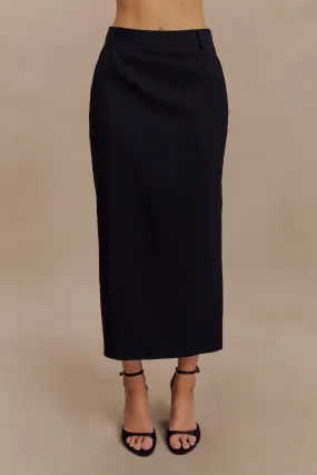 Ambrose Midi Skirt - Black