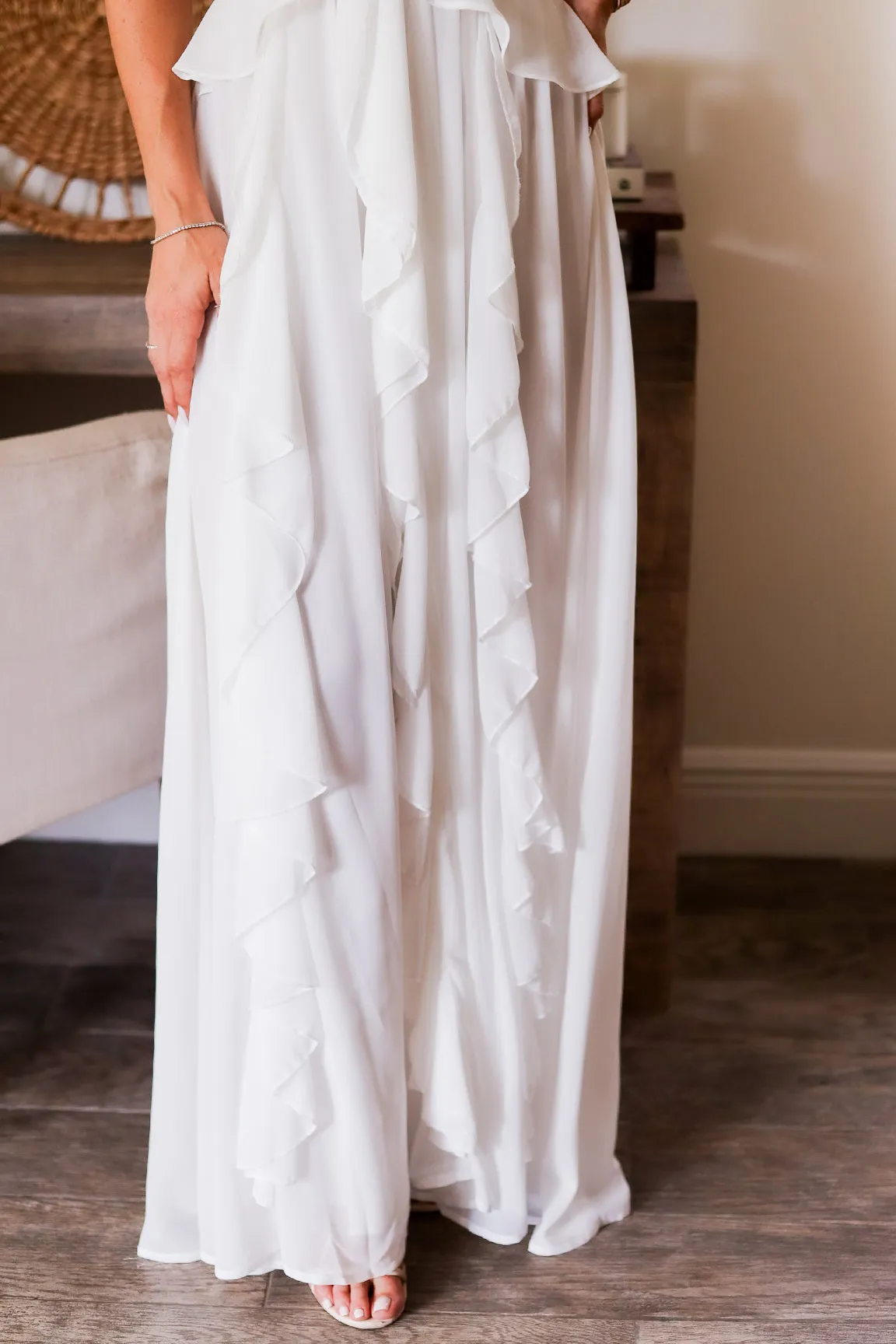 Ania Maxi Dress- White