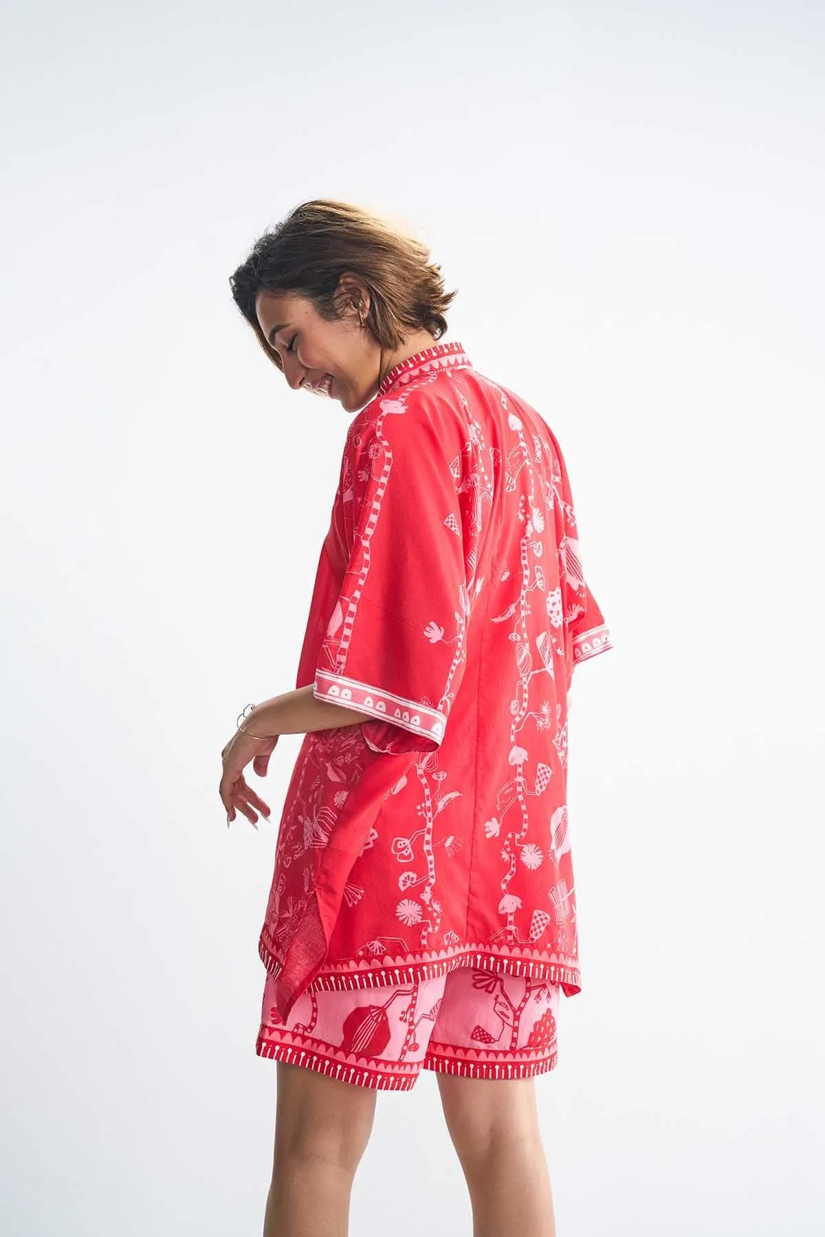 Arakta Tunic Top (Relentless Red)