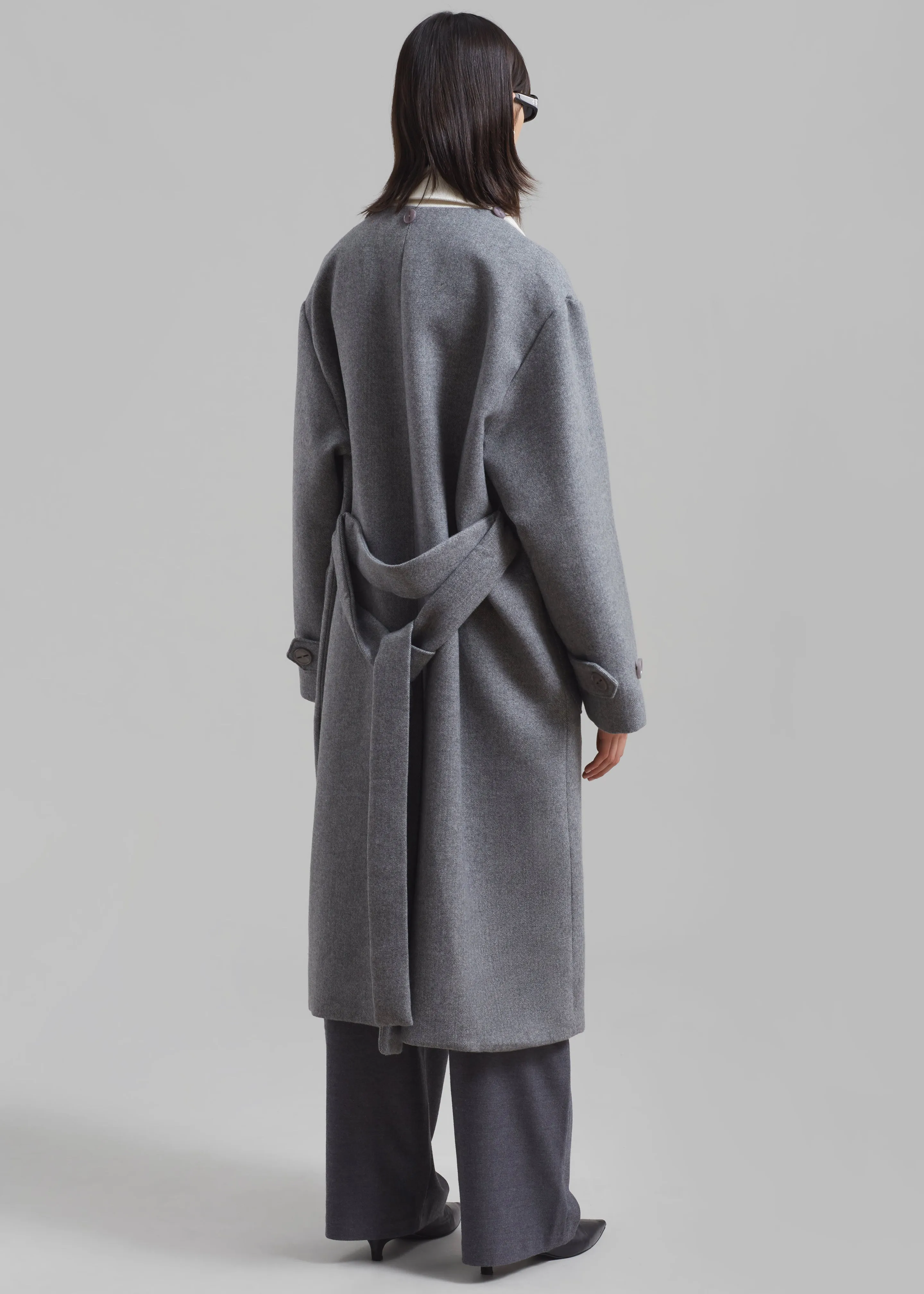 Ariana Coat - Grey