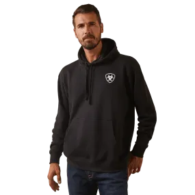 Ariat Men's Shield Logo Mexico Black Hoodie