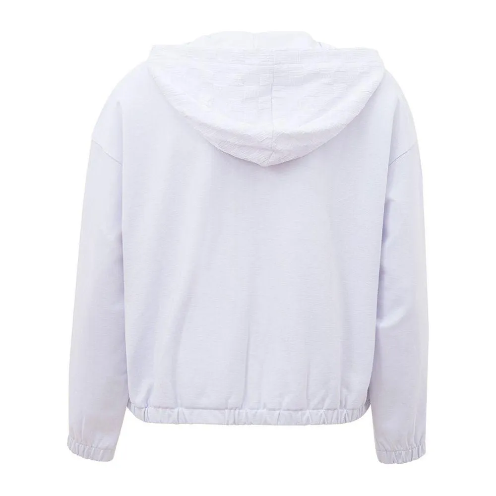 Armani Exchange Chic White Viscose Sweater for Women