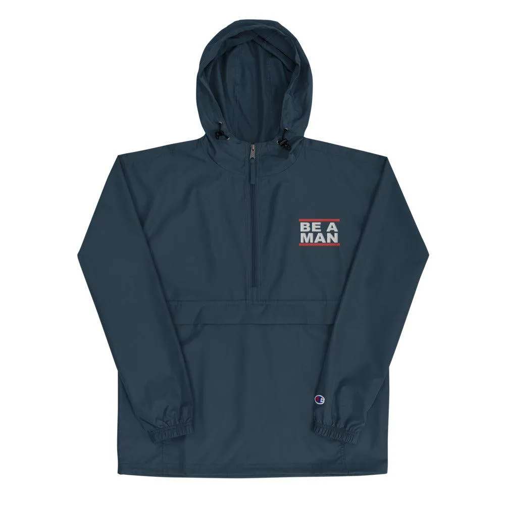 BAM DMC Embroidered Champion Packable Jacket