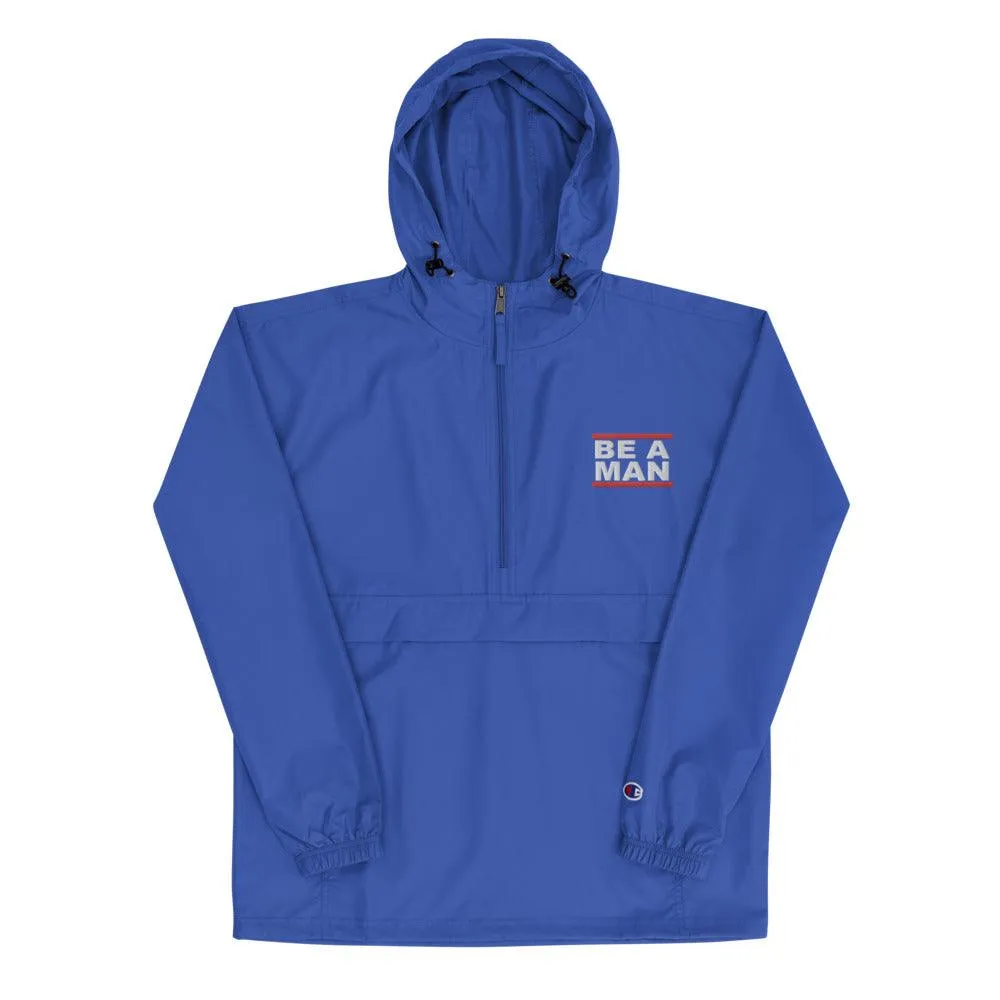 BAM DMC Embroidered Champion Packable Jacket