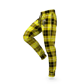 Barclay Dress Modern Tartan Joggers Pants with Family Crest