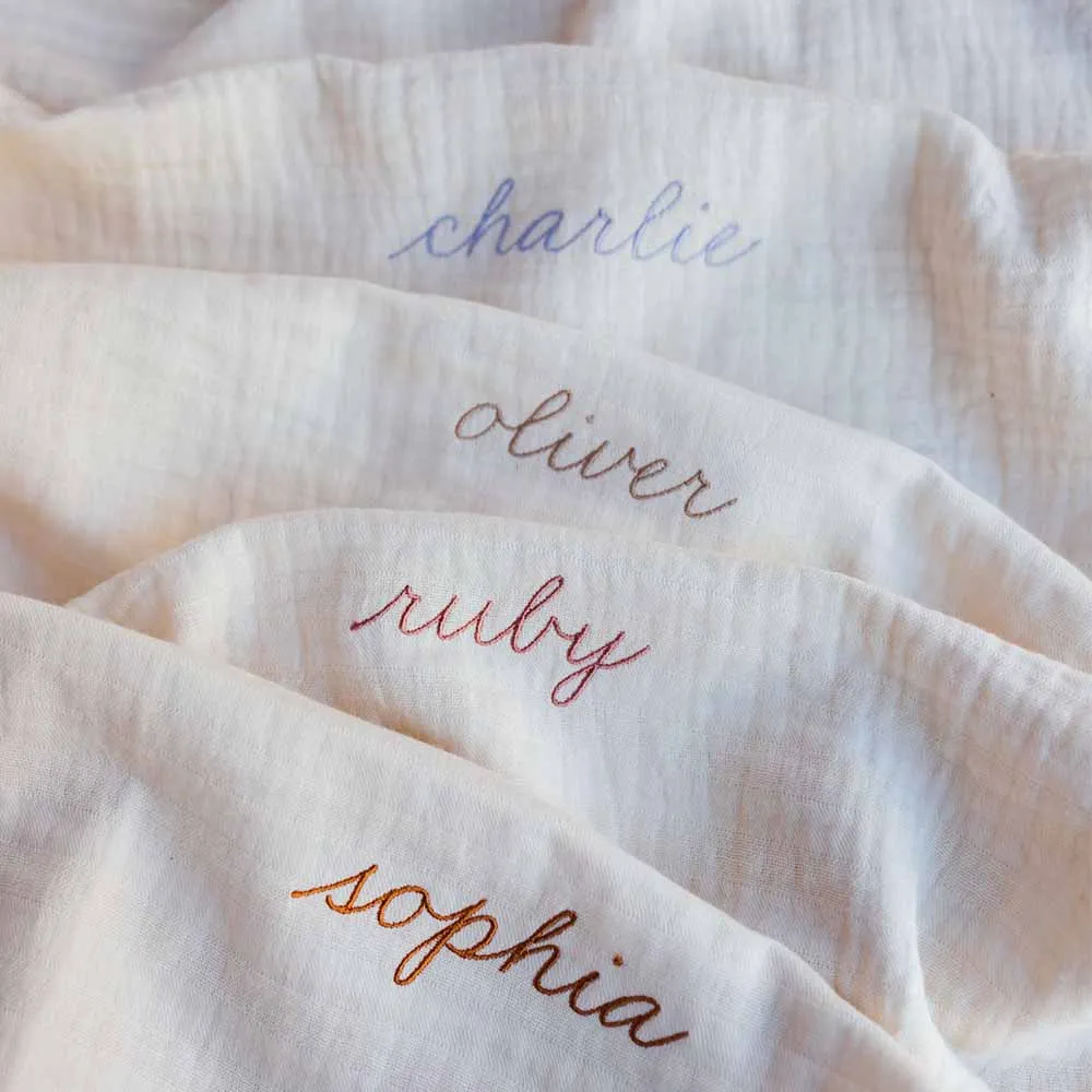 Bath cape - Organic cotton - Personalized