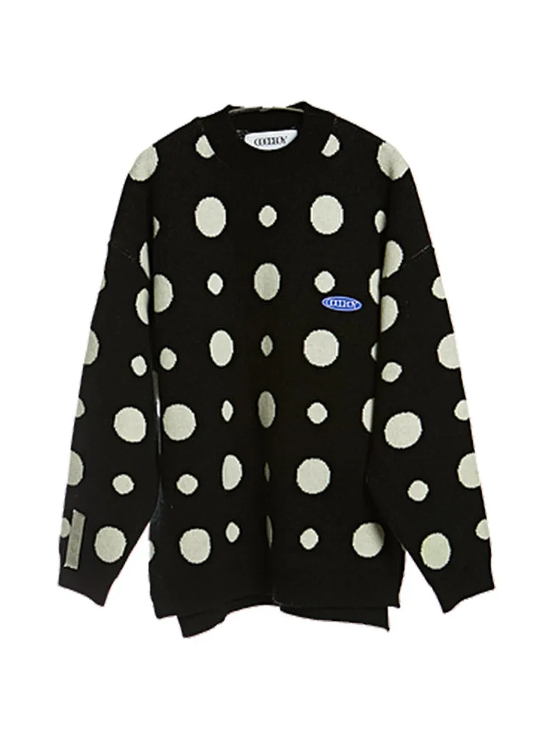 Big Logo Dots Sweater [ship immediately!]