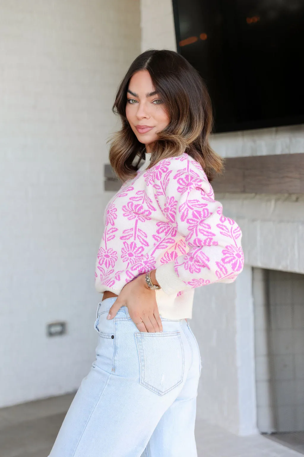 Blossom Sweater - Orchid