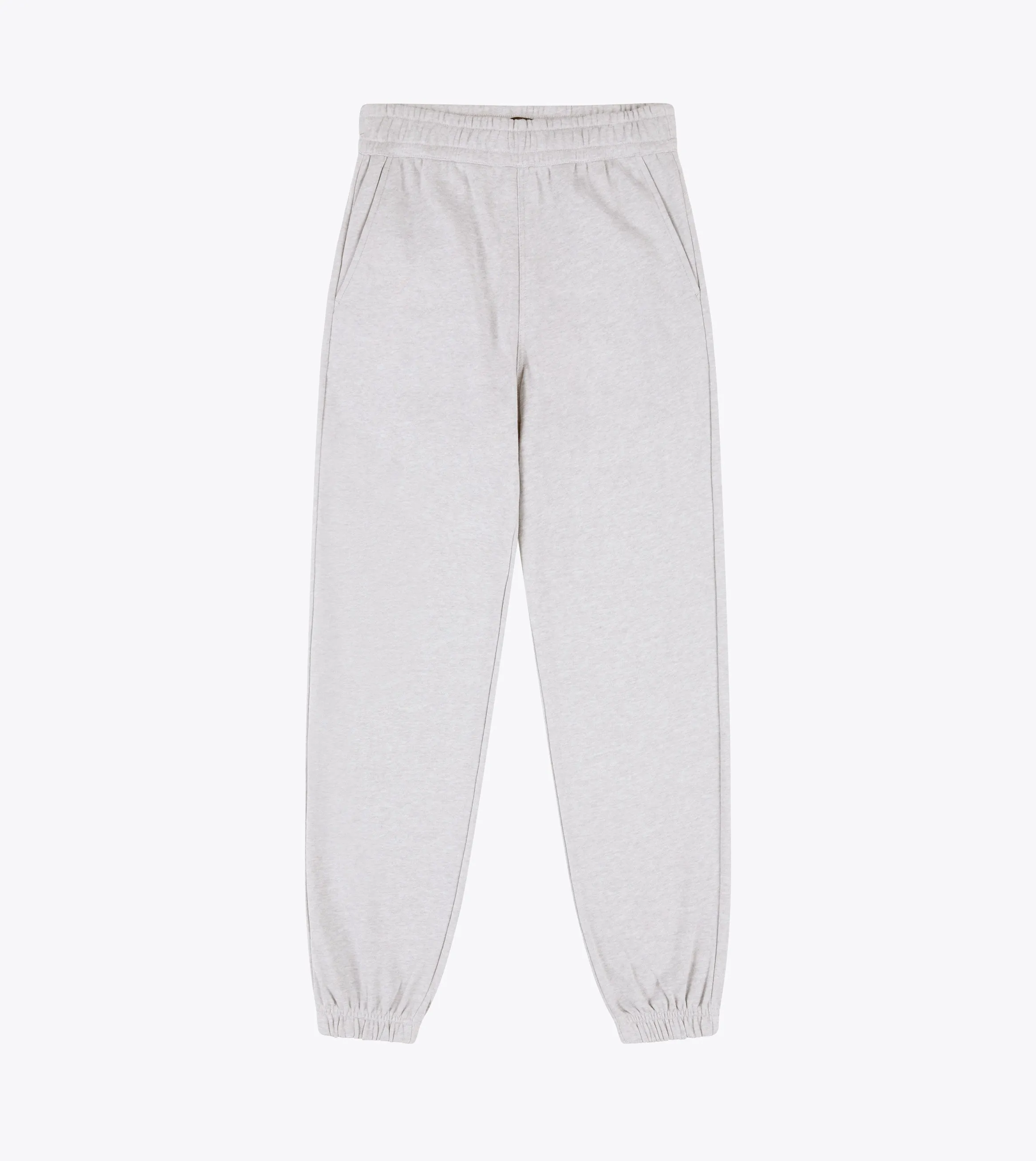 Box Fleece Jogger Grey Marle