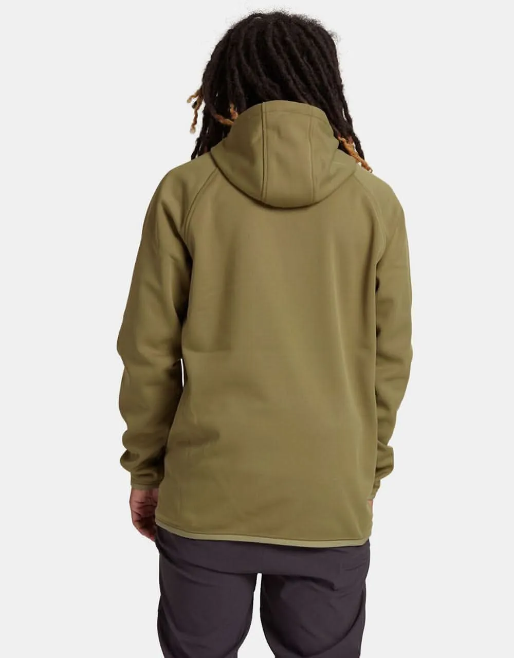 Burton Crown LC Weatherproof Pullover Hoodie - Martini Olive