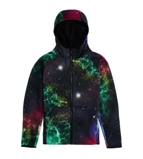 Burton Kids' Crown Weatherproof Pullover Fleece Painted Planets 2024