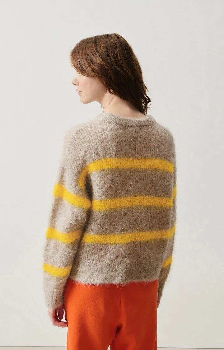 Bymi Stripe Sweater - Brumeux Misty