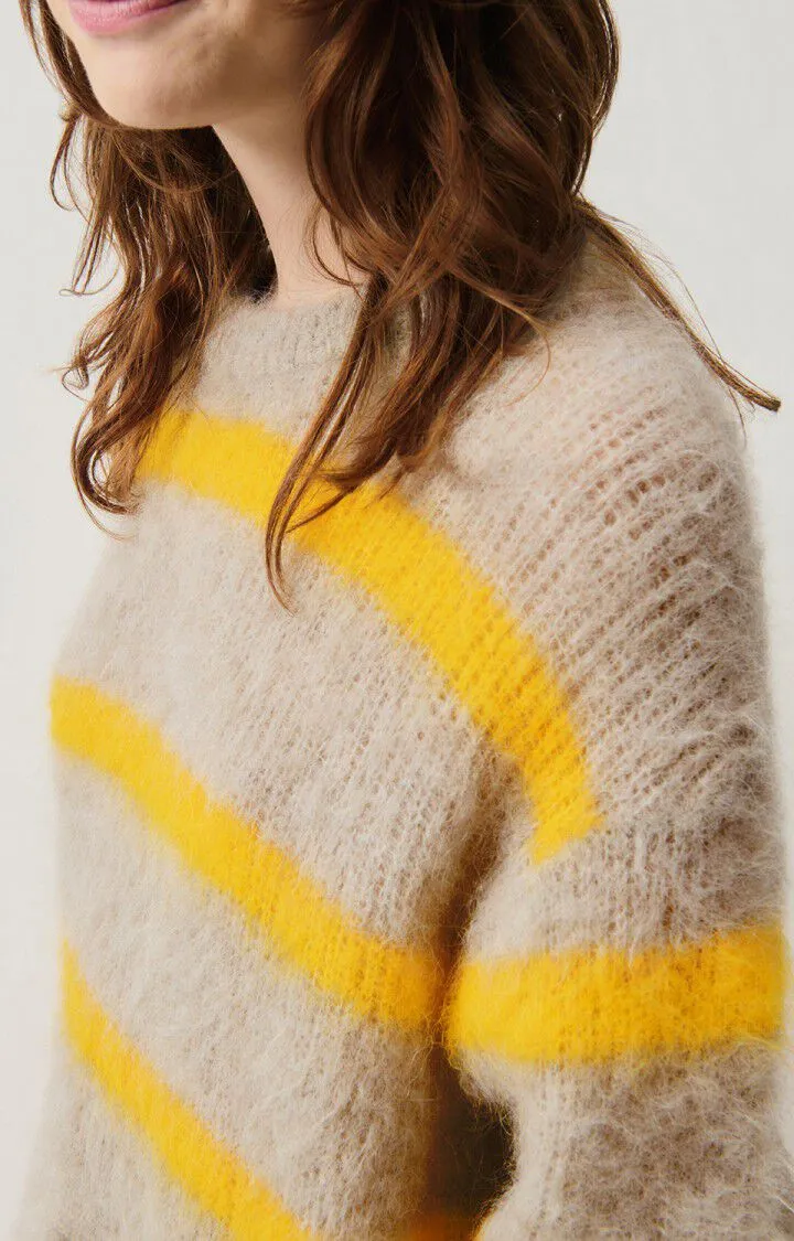 Bymi Stripe Sweater - Brumeux Misty