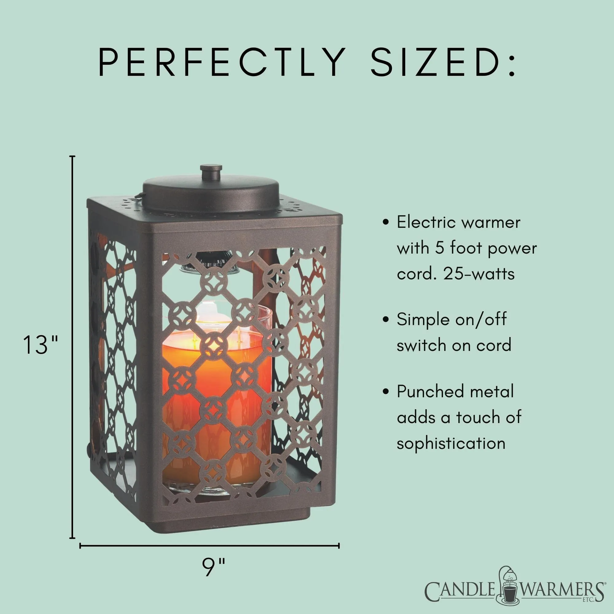 Candle Warmers Garden Candle Warmer Lantern