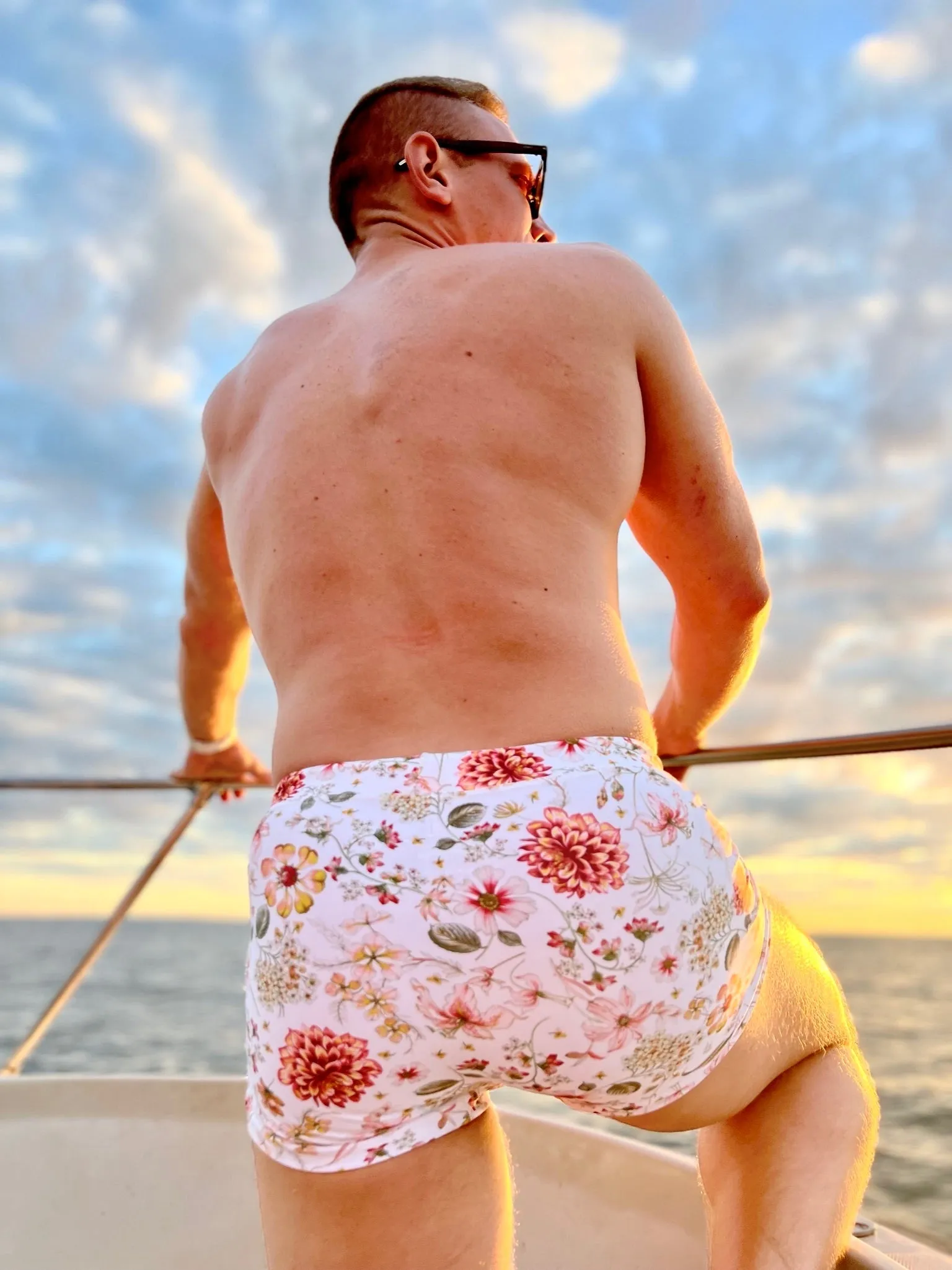 cape bouquet swim trunk