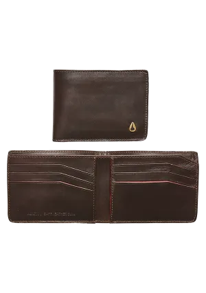 Cape Leather Slim Wallet - Brown