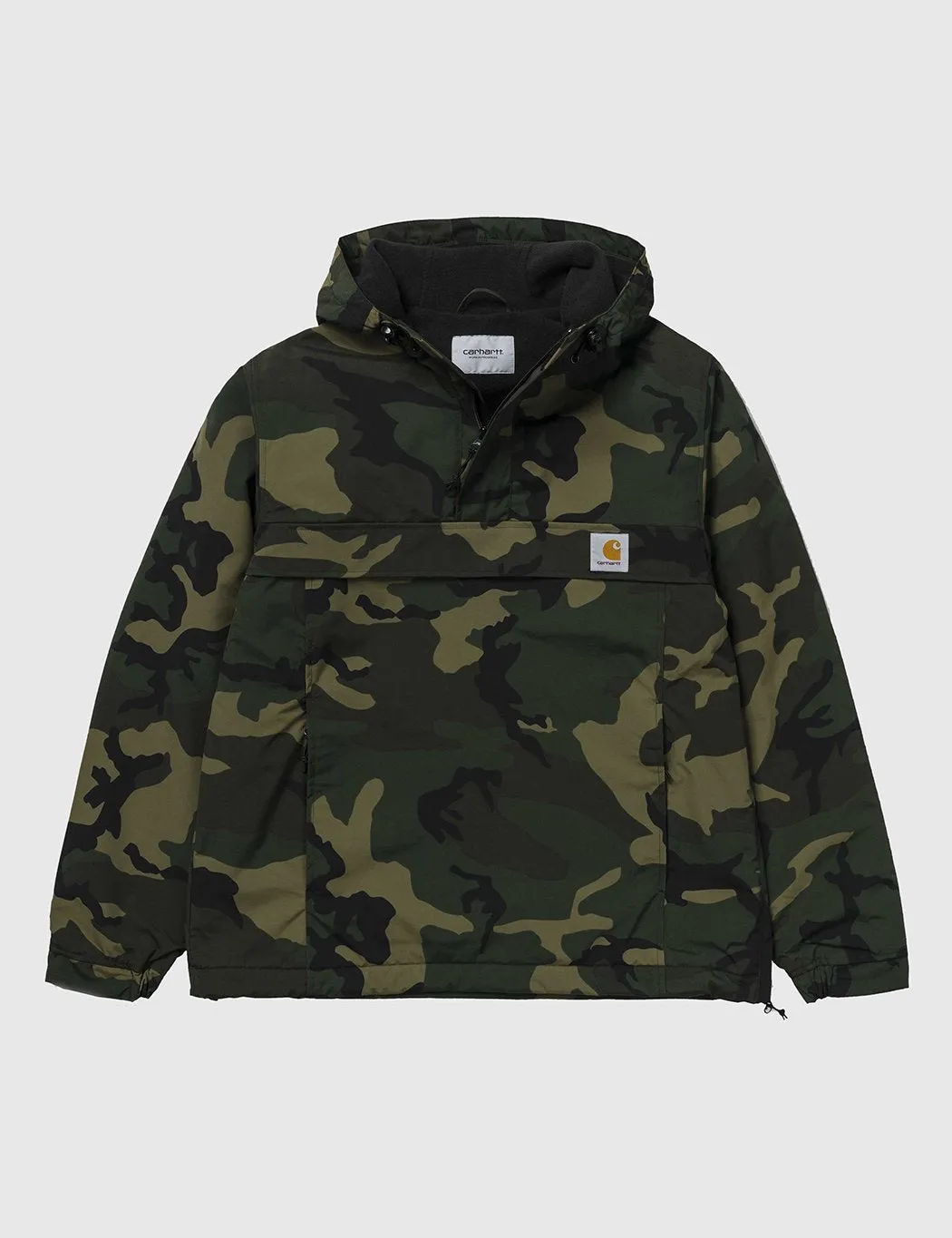 Carhartt Nimbus Half-Zip Jacket (Fleece Lined) - Camo Green