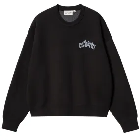 Carhartt WIP Womens Amour Sweater Black / Misty Sky