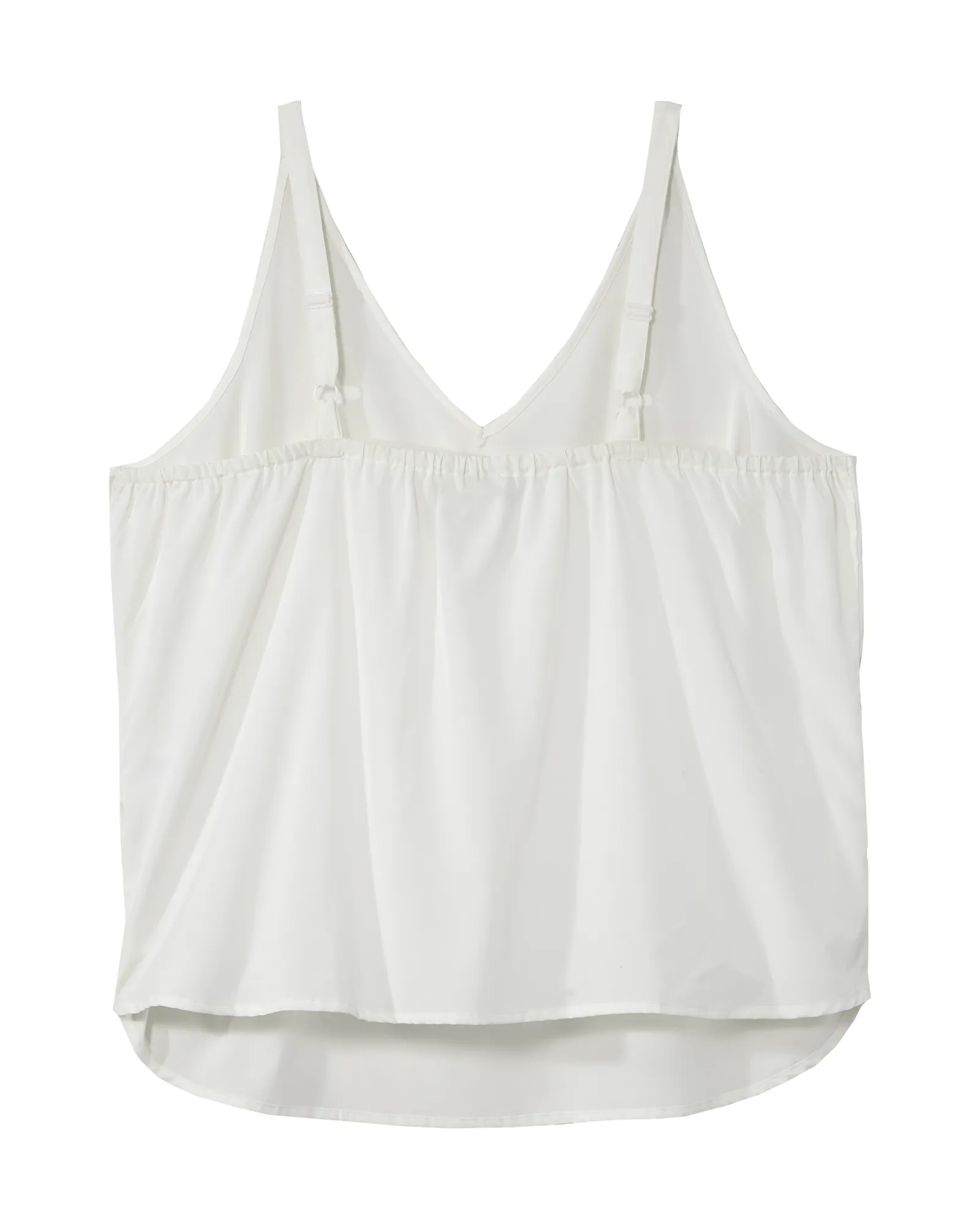 Charmaine Sleeveless Simple Camisole | Ivory