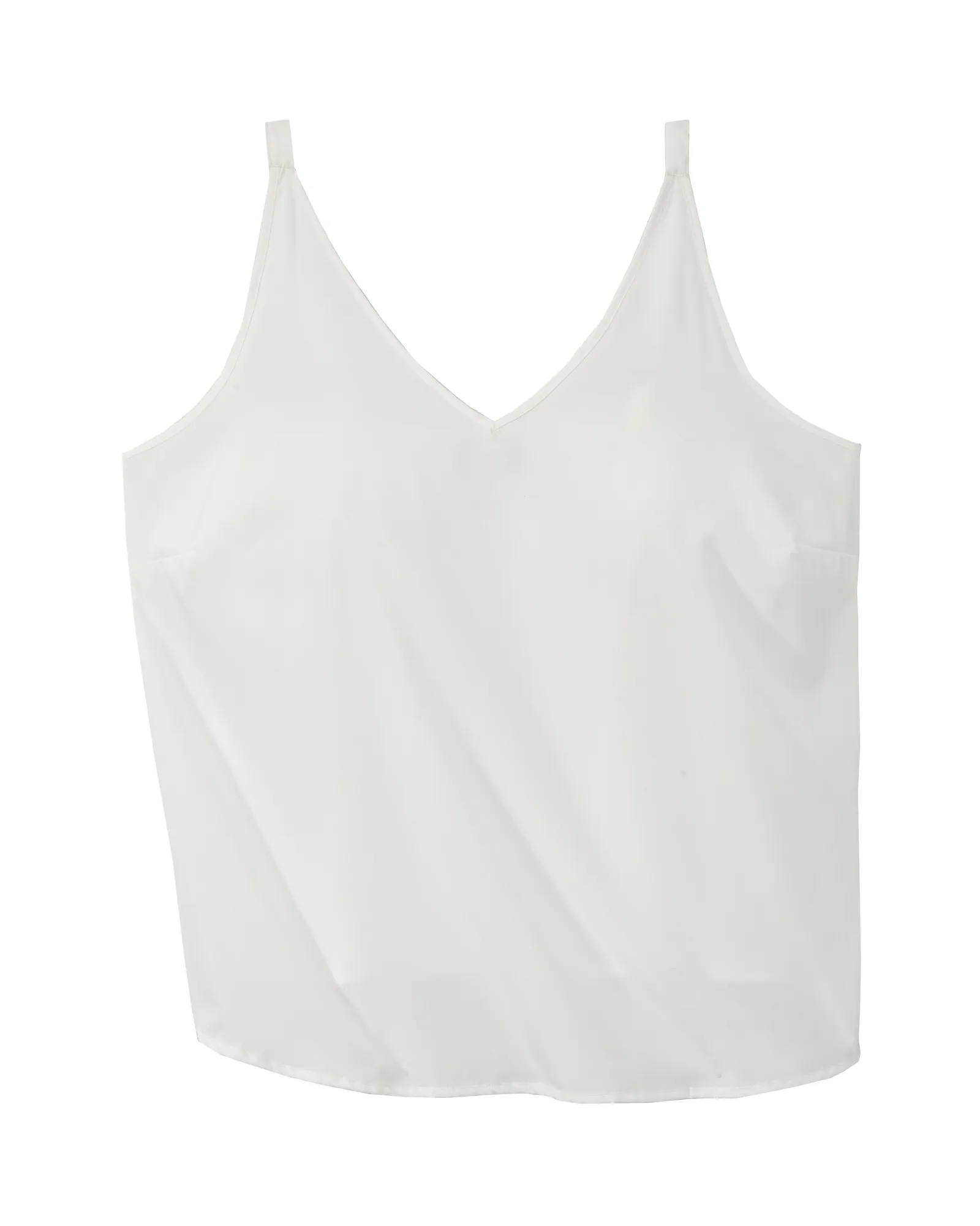 Charmaine Sleeveless Simple Camisole | Ivory