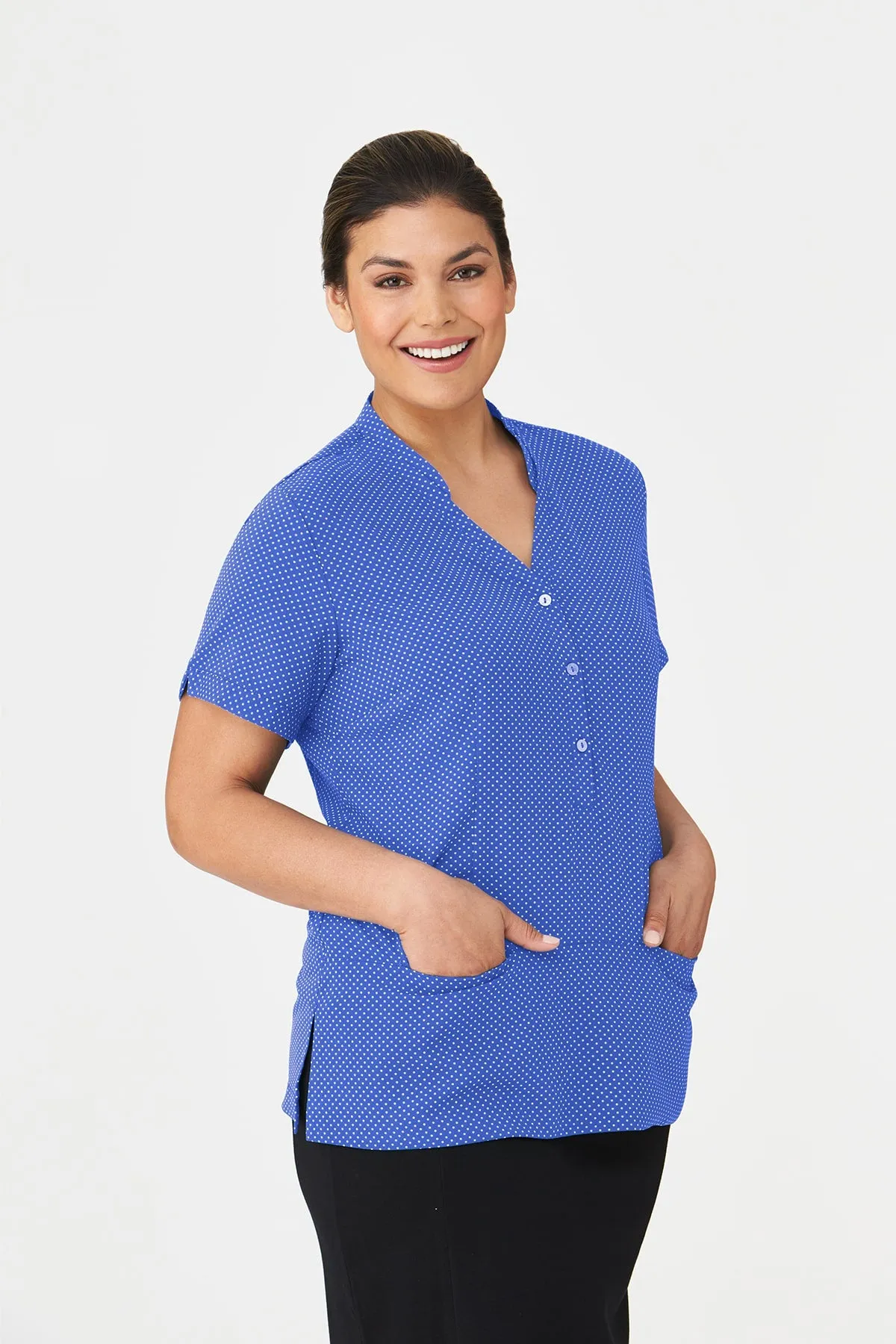 City Collection Stretch Spot Tunic (2174)