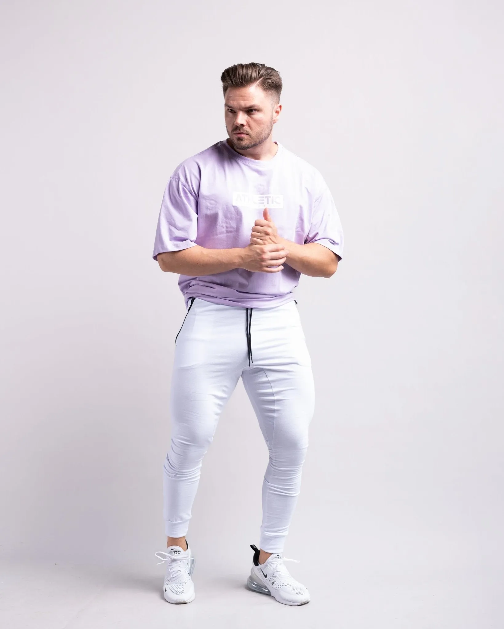 Classic Joggers (White)