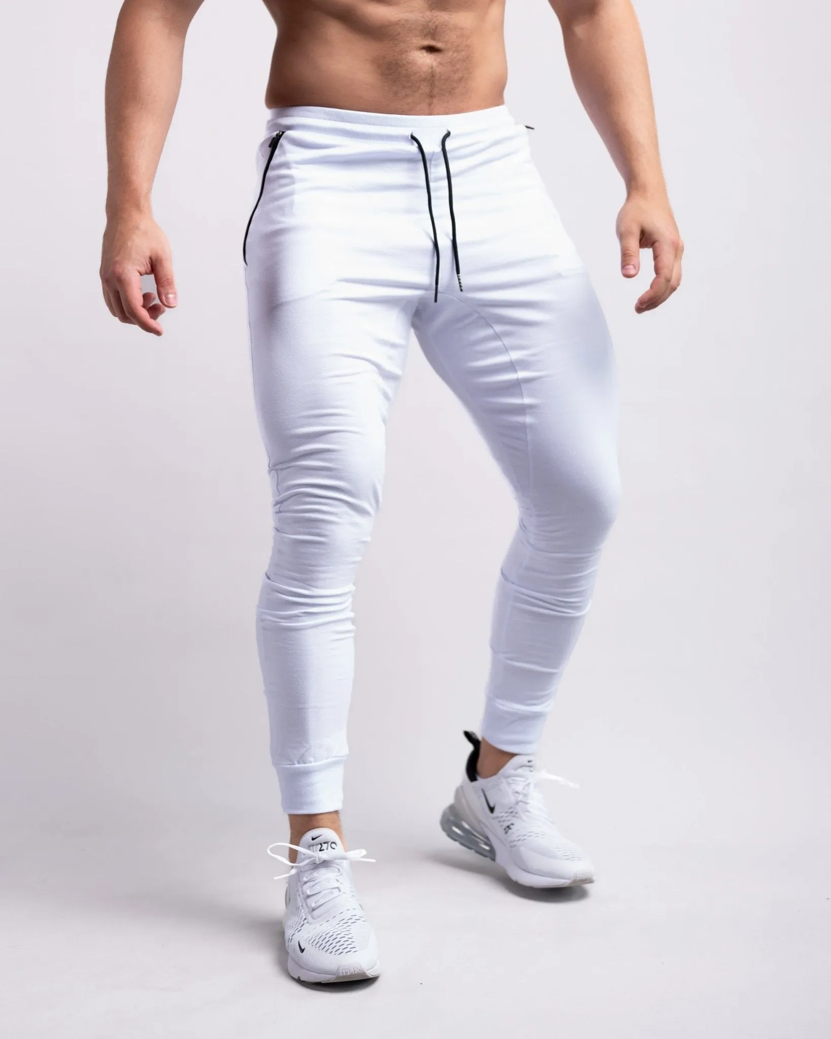 Classic Joggers (White)