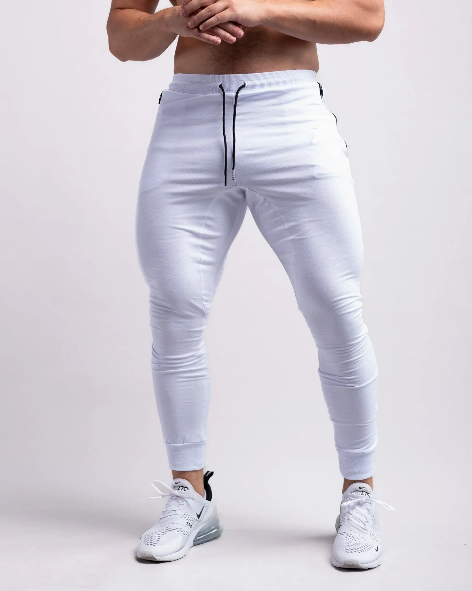 Classic Joggers (White)