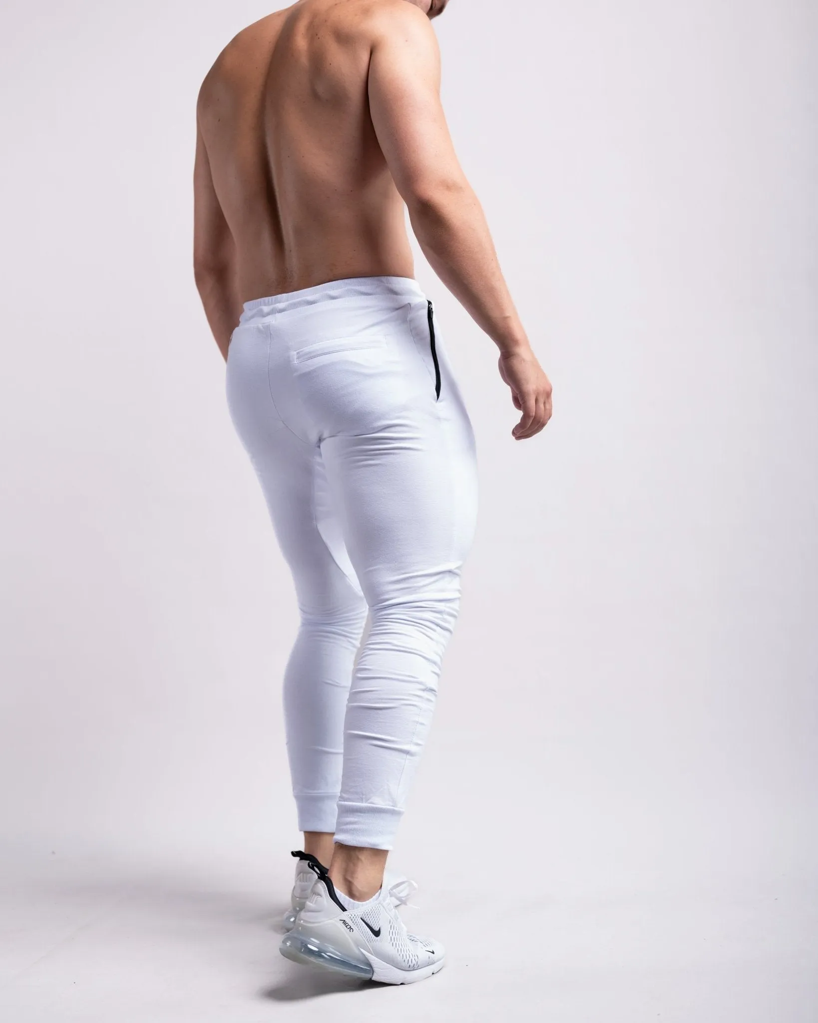 Classic Joggers (White)