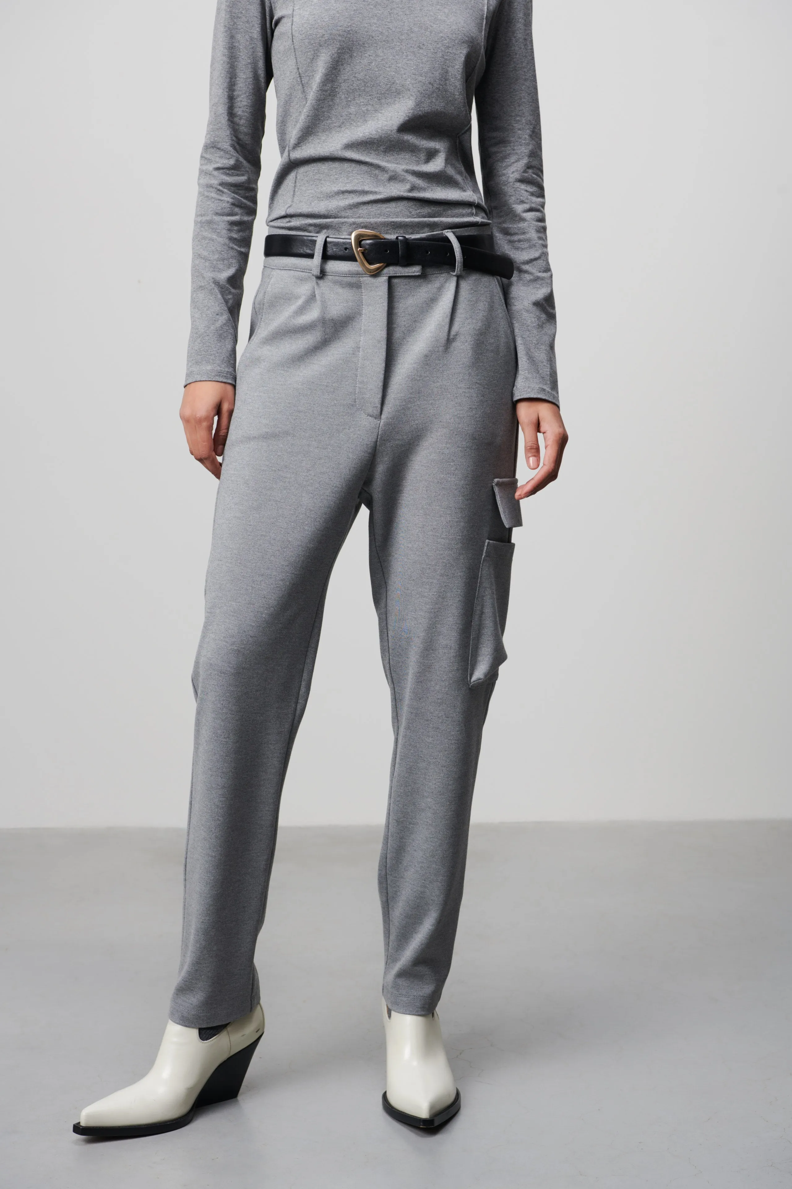 Colette/P  Pants Eco Viscose | Light Grey