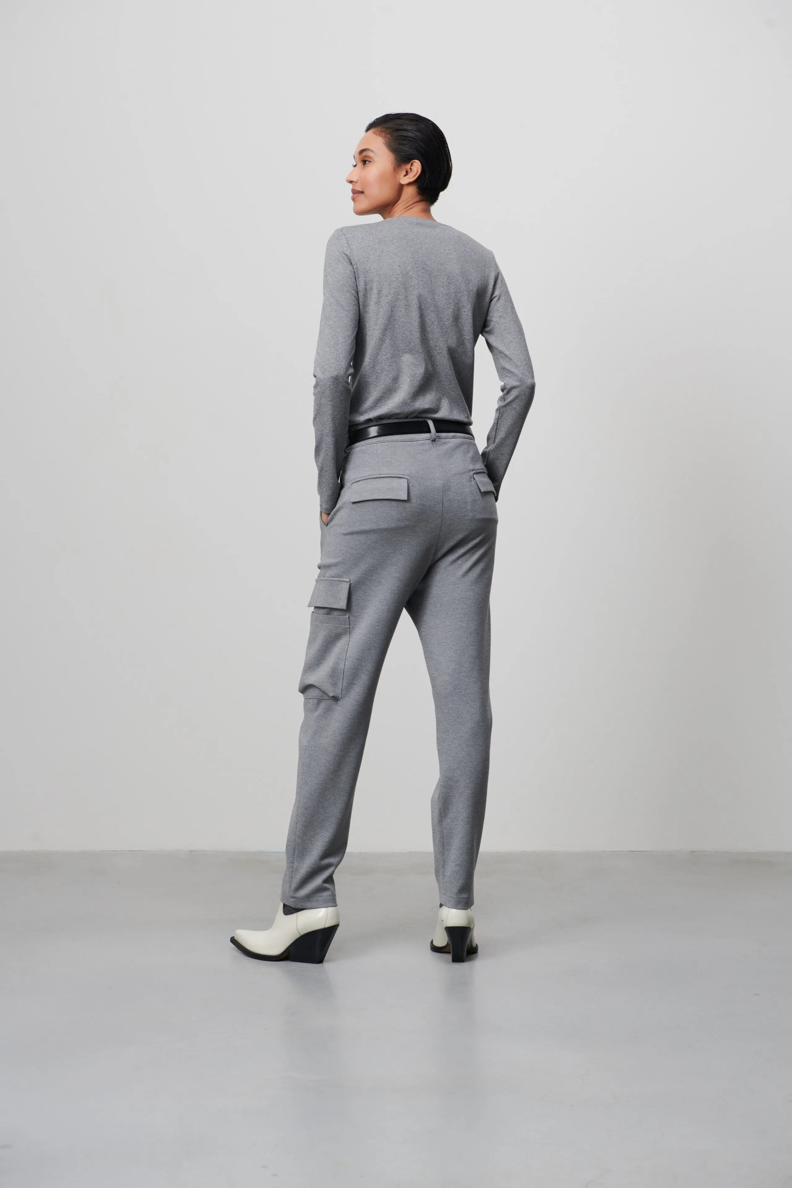 Colette/P  Pants Eco Viscose | Light Grey