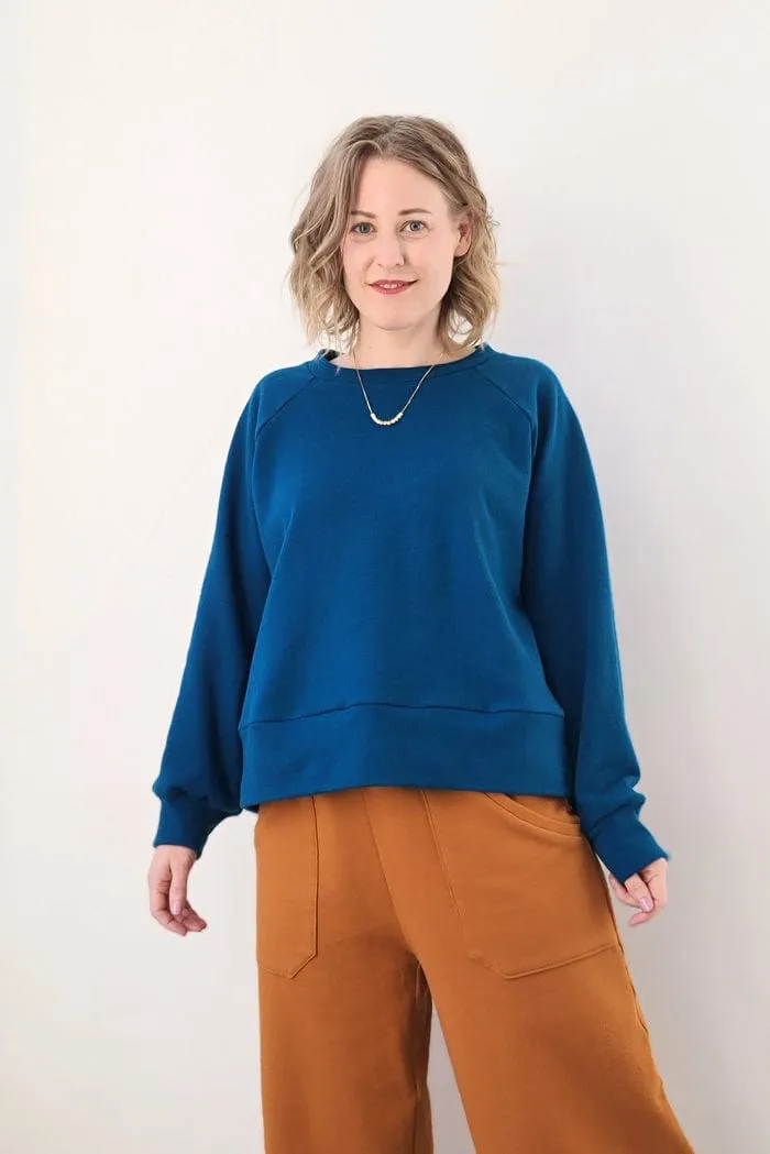 Cosmos Sweatshirt & Elemental Pencil Skirt Sizes 16-34 - Sew House Seven