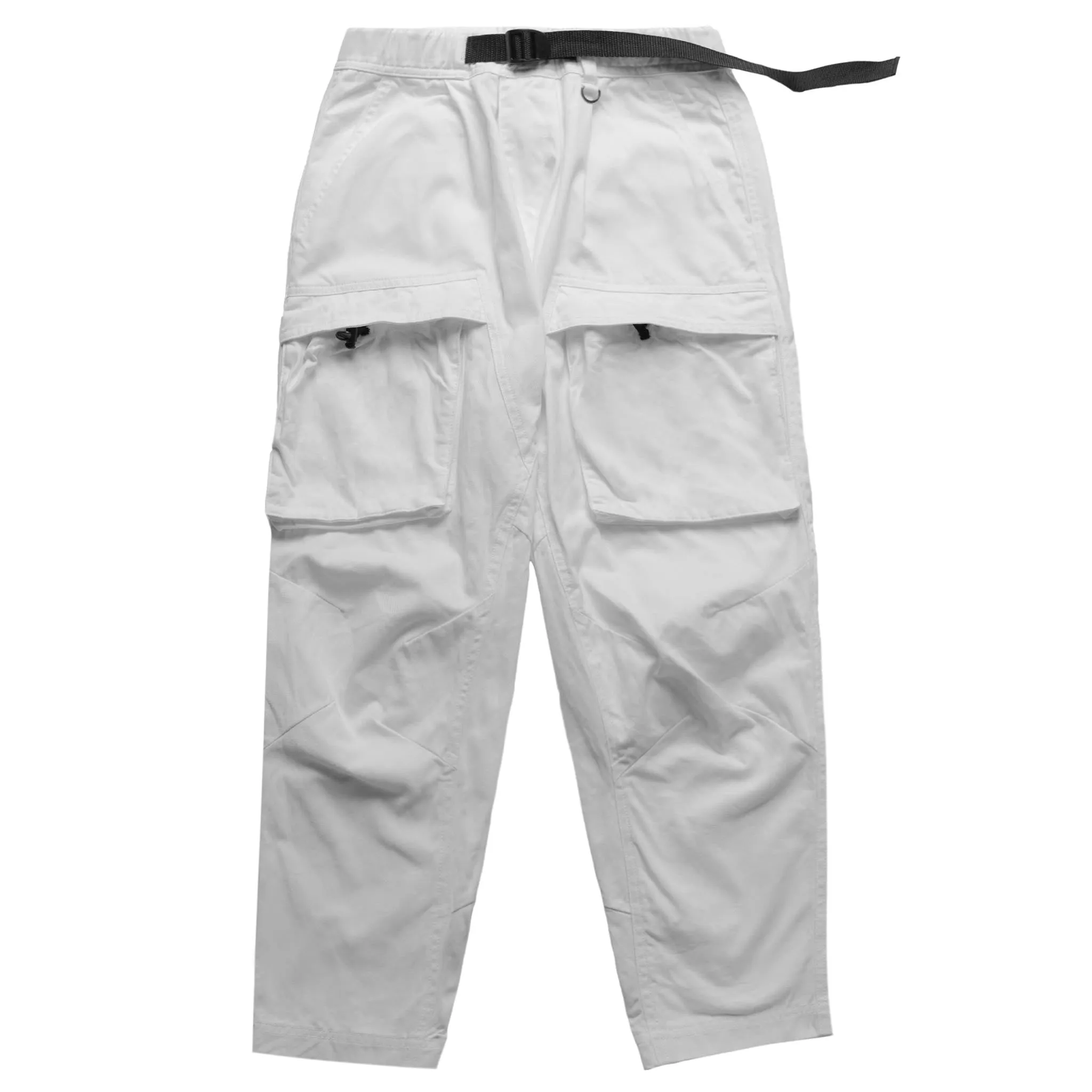 Cropped Belted Cargo Pants