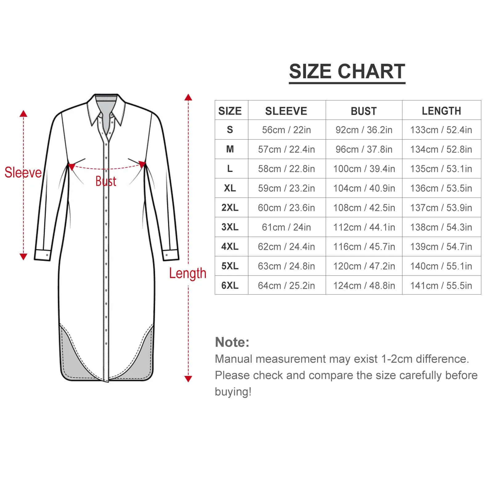 Custom Face Button Down Longline Shirts Light Green Women's Long Sleeved Shirt Dress Casual Loose Maxi Dresses