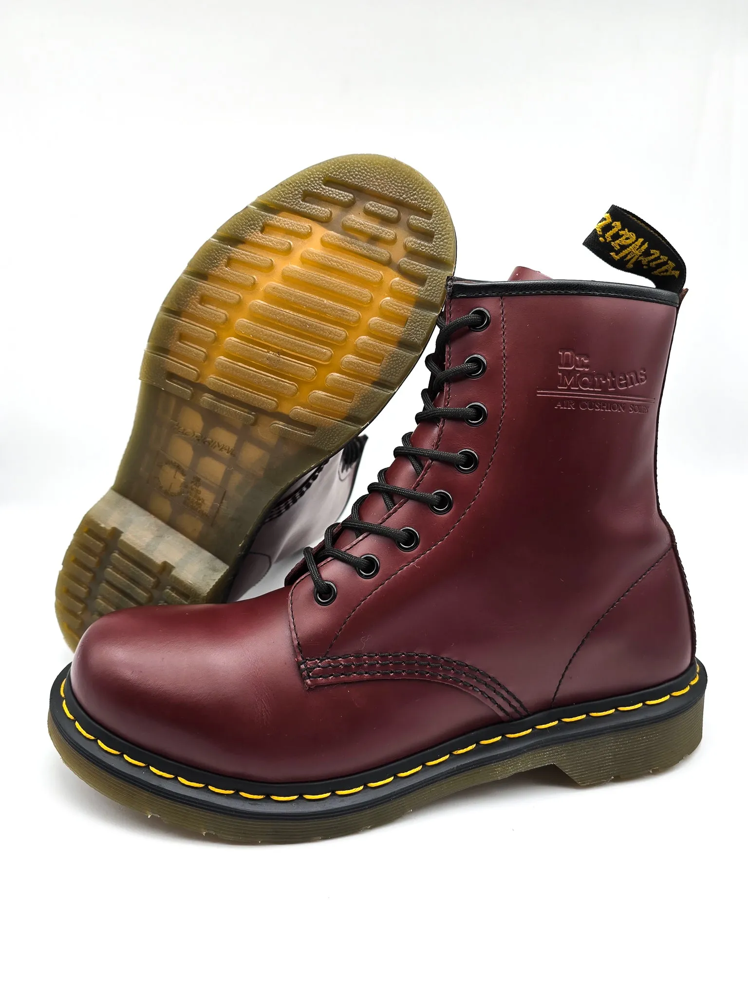 DR. MARTENS 1460 CHERRY SMOOTH - Pre-Loved