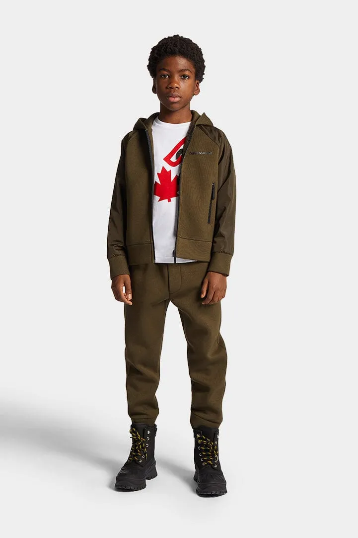 Dsquared2 Kids Branded Joggers in Green