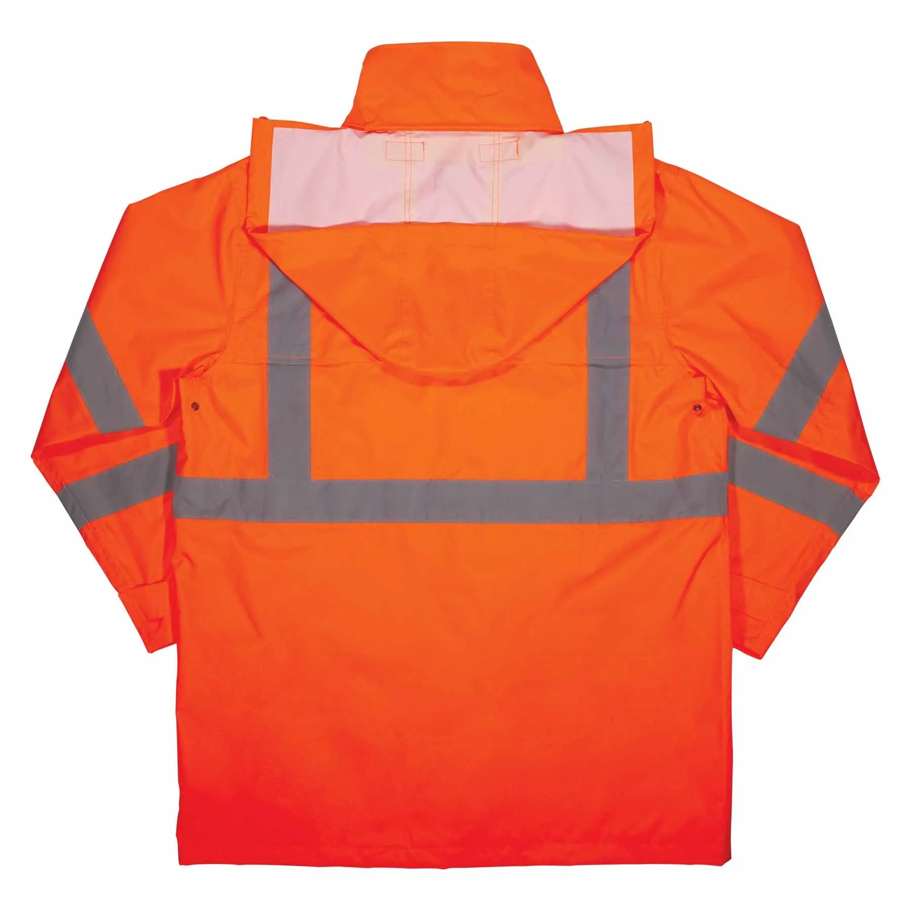 Ergodyne 24362 8366 S Orange Class 3 Lightweight Hi-Vis Rain Jacket