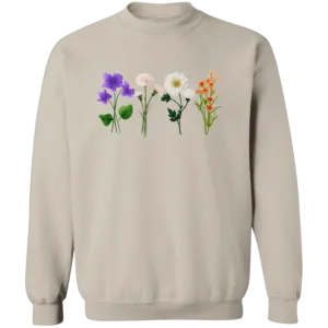 Flower Crewneck Sweatshirt