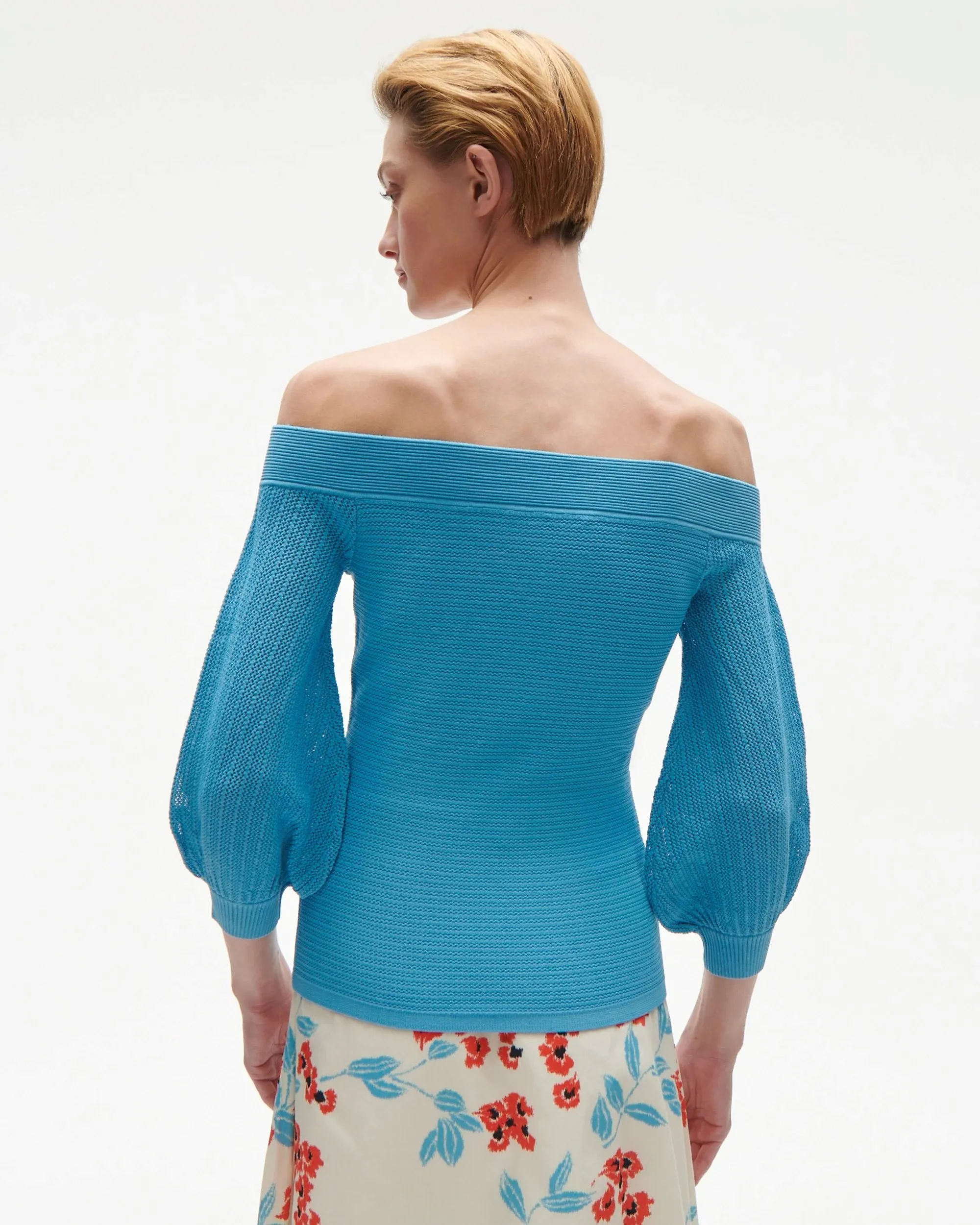 Gloria Sweater Misty Blue