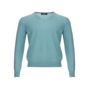 Gran Sasso Turquoise Cashmere Sweater Elegance