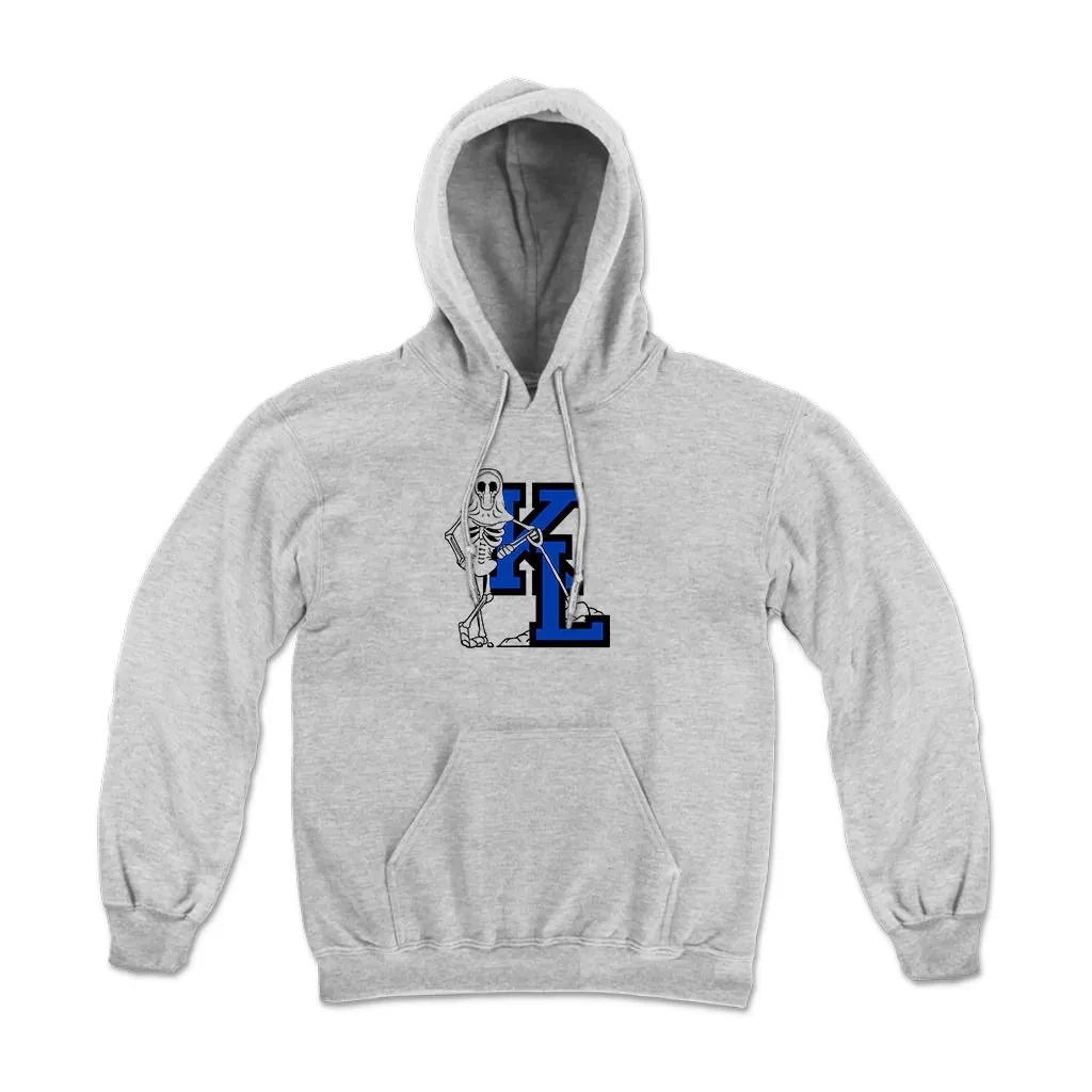 Grave Digger Hoodie (Grey/Blue)