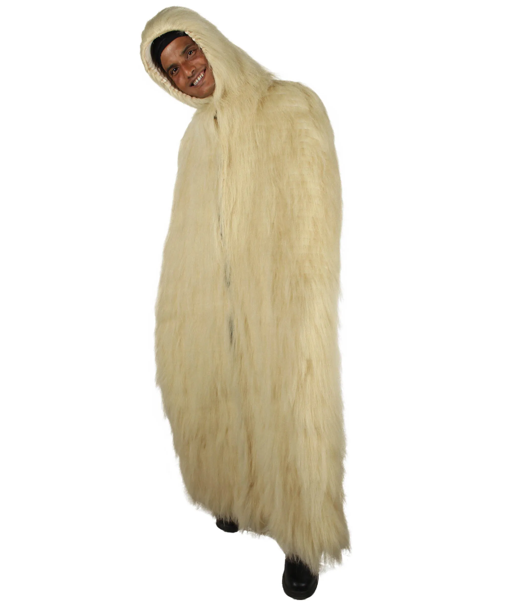 HPO Adult Men's Medieval Fantasy TV Series King North Fur Faux Costume (Bundle).