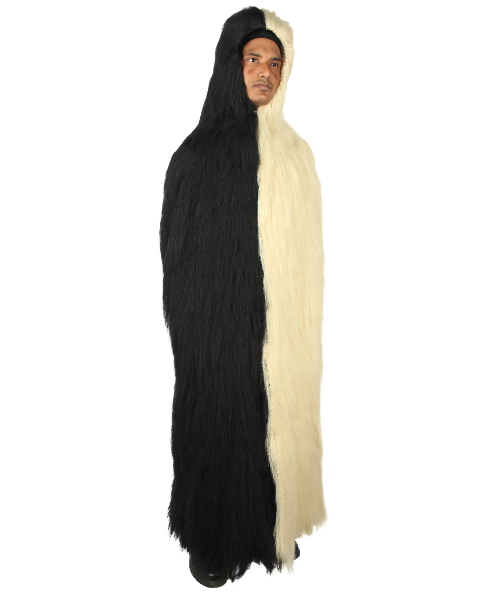 HPO Adult Men's Medieval Fantasy TV Series King North Fur Faux Costume (Bundle).