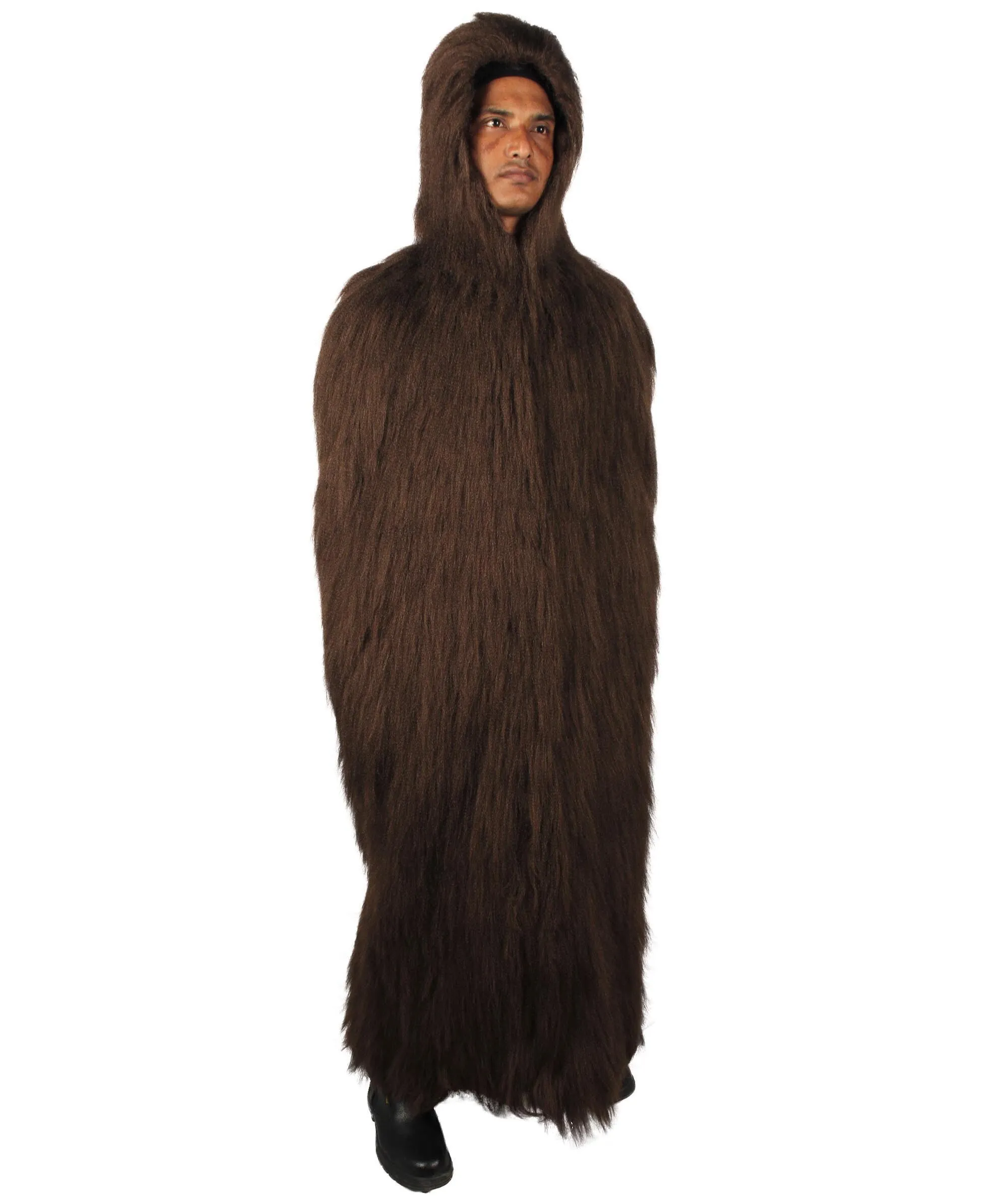 HPO Adult Men's Medieval Fantasy TV Series King North Fur Faux Costume (Bundle).