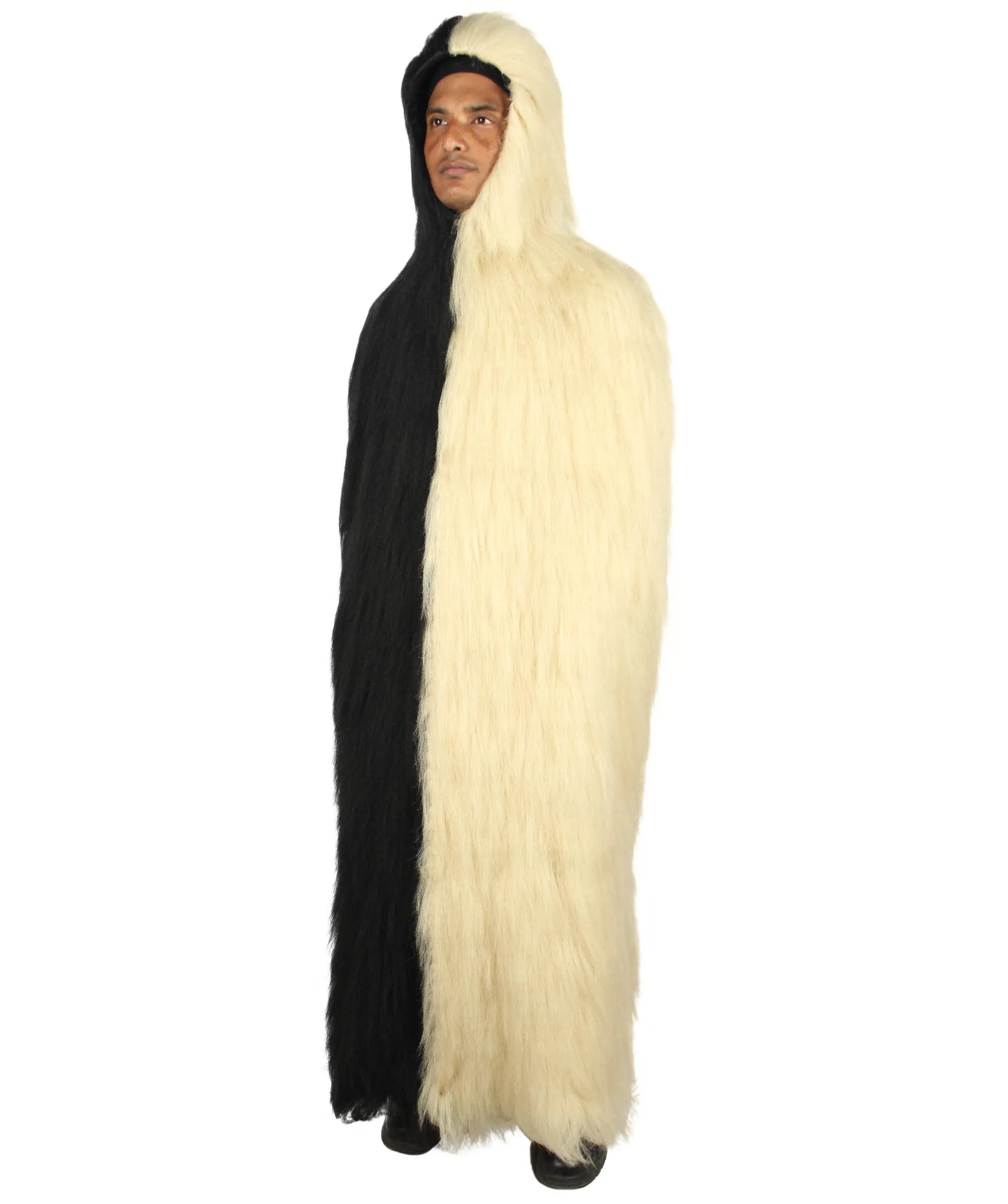 HPO Adult Men's Medieval Fantasy TV Series King North Fur Faux Costume (Bundle).